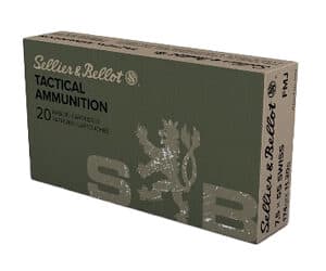 S&B 7.5X55 SWISS 174GR FMJ 20/400
