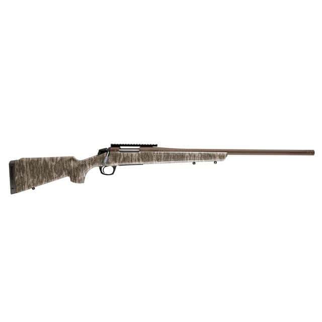 CVA Cascade XT Bolt Action Rifle 300 Win Mag 3rd Capacity 24" Fluted Threaded Midnight Bronze Barrel Mossy Oak New Bottomland Stock