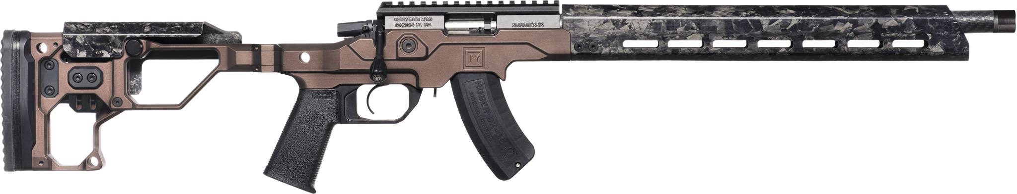 CHRIS MPR RIMFIRE 17HMR 20 DESERT BROWN 9RD